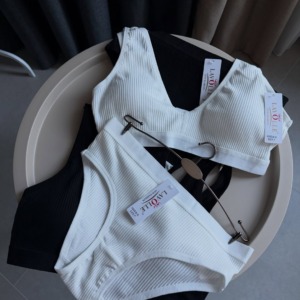 Бавовняний набір (топ на застібці + сліпи) #159 - - 18 - Бавовняний набір (топ на застібці + сліпи) #159 - - 17 -