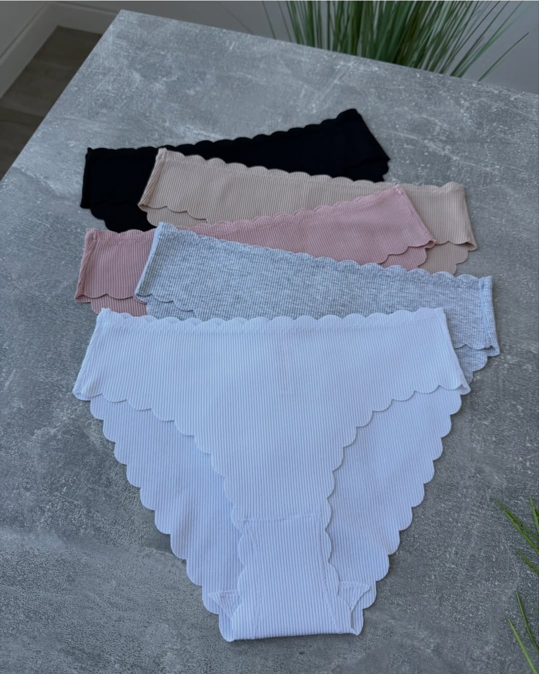 Screenshot_20260304_091417_Instagram Набір бавовняних безшовних сліпів в рубчик (6 шт) #171 - - 5 -