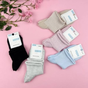 Жіночі шкарпетки з медичною резинкою (5 пар ) #185 - - 9 -