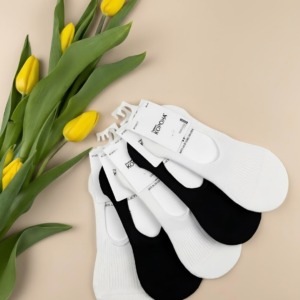 Сліди з силіконом (5 пар) #191