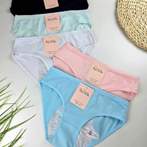 Бавовняні трусики для критичних днів ( в наборі 4 шт) #260