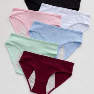 Бавовняні трусики для критичних днів ( в наборі 4 шт) #260