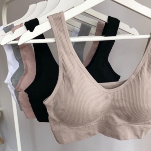 Топ в рубчик на більшу чашку #77 - - 3 -