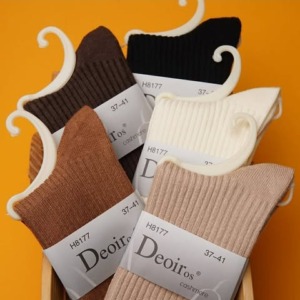 Жіночі високі шкарпетки з кашеміру (5 пар) #281 - - 12 -