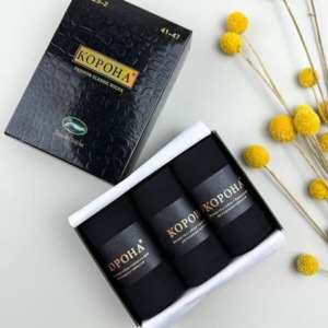 Подарунковий набір ароматних чоловічих шкарпеток #286