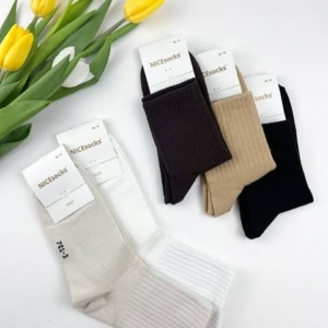 Високі бавовняні шкарпетки (5 пар) #299