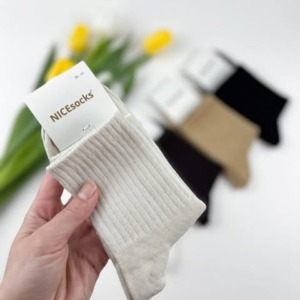 Високі бавовняні шкарпетки (5 пар) #299 - - 10 -