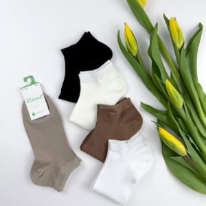 Набір бамбукових шкарпеток (5 пар) #300 - - 9 -