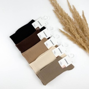 Високі бавовняні шкарпетки (5 пар) #299 - - 13 -