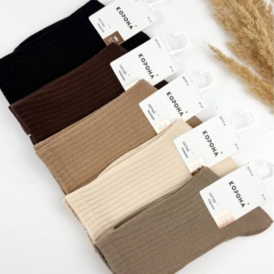 Високі бавовняні шкарпетки (5 пар) #299