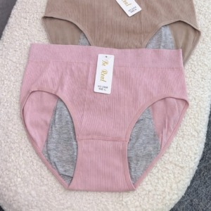 Трусики для критичних днів в рубчик на більші об'єми #308