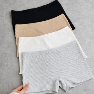 Набір трусиків-шортиків в рубчик (4 шт) #325