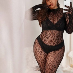 Леопардовий бодістокінг з відкритою спинкою #342 - - 32 -