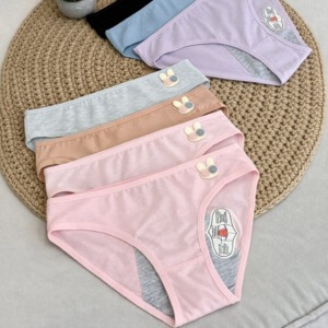 Бавовняні трусики для критичних днів (для підлітків та дівчат) #349