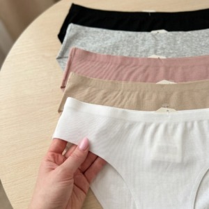 Набір бавовняних безшовних сліпів (6 шт) #353 - - 12 -