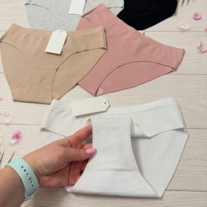 Набір бавовняних безшовних сліпів (6 шт) #353 - - 10 -