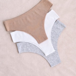 Набір бавовняних безшовних бразиліан (6 шт) #352 - - 11 -